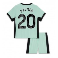 Chelsea Cole Palmer #20 Tretí Detský futbalový dres 2023-24 Krátky Rukáv (+ trenírky)